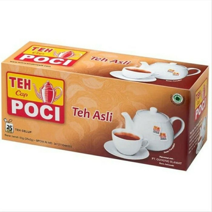 

Teh Cap Poci Celup Asli 25s