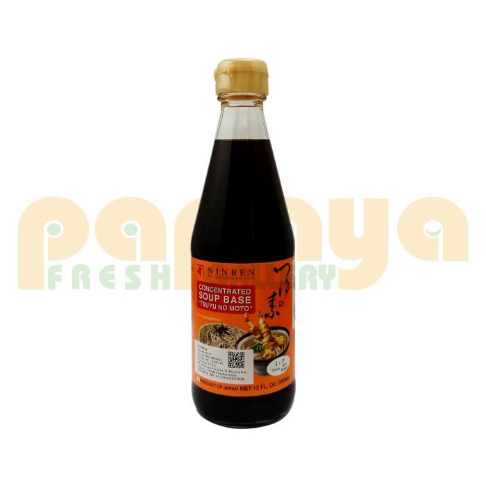 

NEW Ninben Tsuyu No Moto Japan Sauce 360 ML