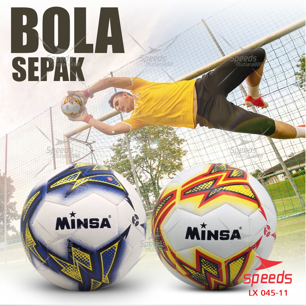 CALARY Bola Futsal Sepak Bola Original Minsa Olahraga Outdoor 045-11