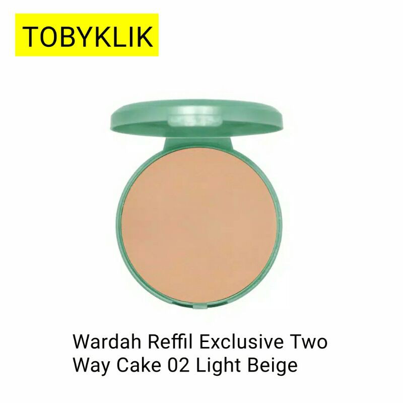 Wardah isi ulang bedak / Wardah refill Exclusive Two Way Cake 12 g di