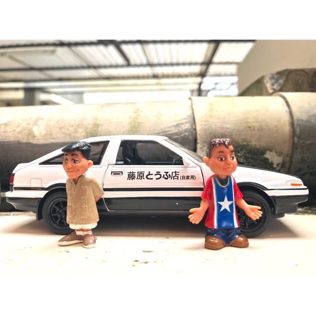 Mainan koleksi action figure mijos model homies paket 2 miniatur model orang / manusia terlaris toys