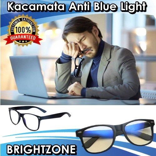 Termurah kacamata blueray pria mata normal anti radiasi layar komputer Best Seller original