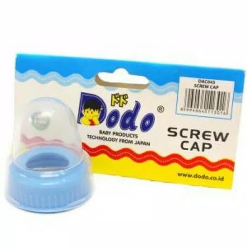 Dodo Tutup dan Ring Botol Standart Neck BPA Free - Ring Dot Botol Bayi