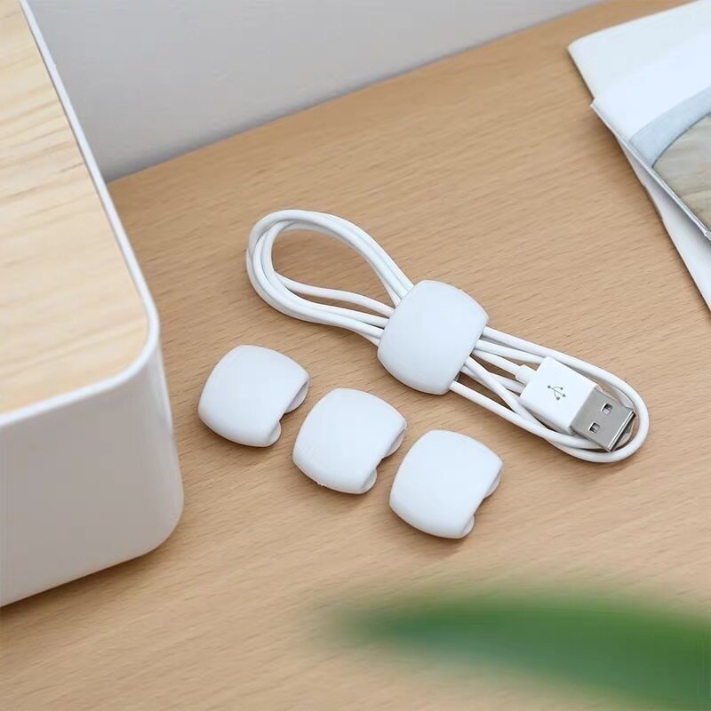 Klip Organizer Holder Kabel Earphone / Charger Portable Reusable