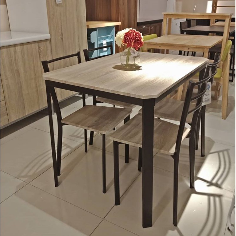 INTERIOR FURNITURE ZAYN SET MEJA  MAKAN  BY INFORMA  Shopee 