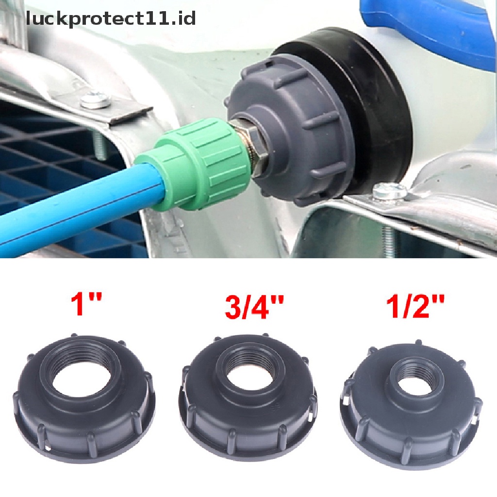 //HG&amp;ID// IBC Tank fittings S60X6 Coarse Threaded Cap to 1/2&quot; 3/4&quot; 1&quot; Adaptor Connector .