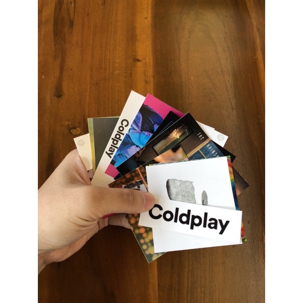 stiker pack sticker coldplay band barat populer skin laptop hp case helm dll lemari