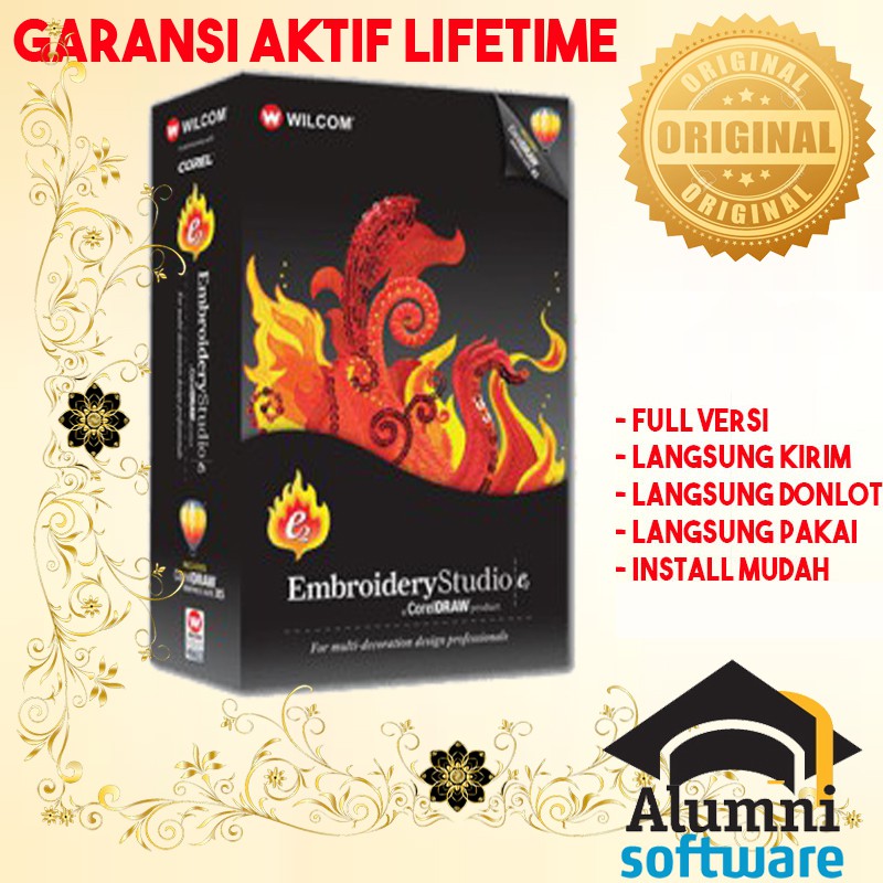 [FULL VERSION] Wilcom Embroidery Studio E2 SP3 - GARANSI AKTIVASI