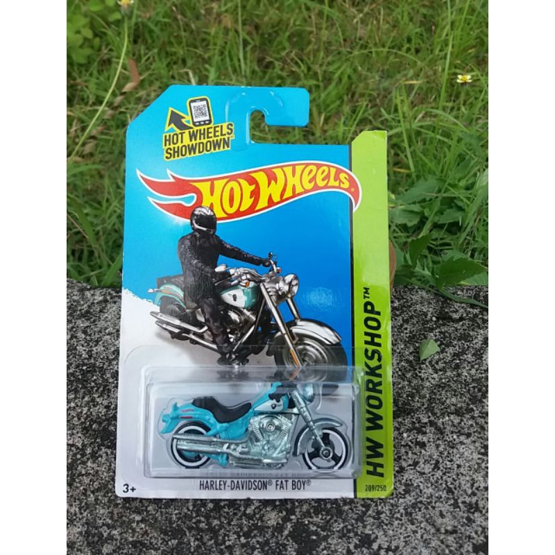hot wheels Harley Davidson fat boy