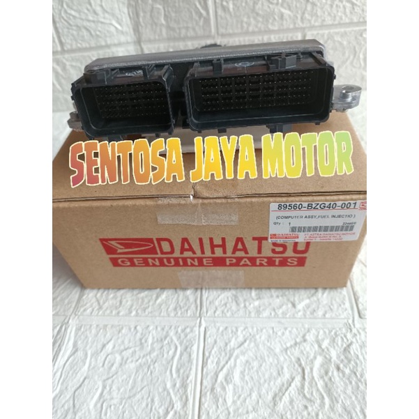 Ecu Computer Komputer Control Mesin toyota Agya Matic 1200cc Original 89560-BZG40