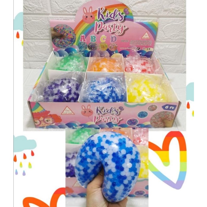 Mainan Stres Ball Animal &amp; Jumbo 10cm