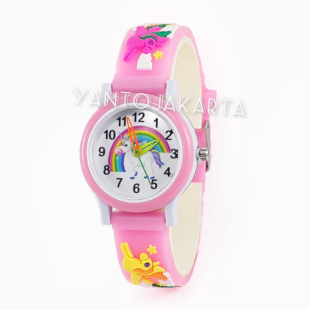 JAM TANGAN UNICORN ANAK PEREMPUAN