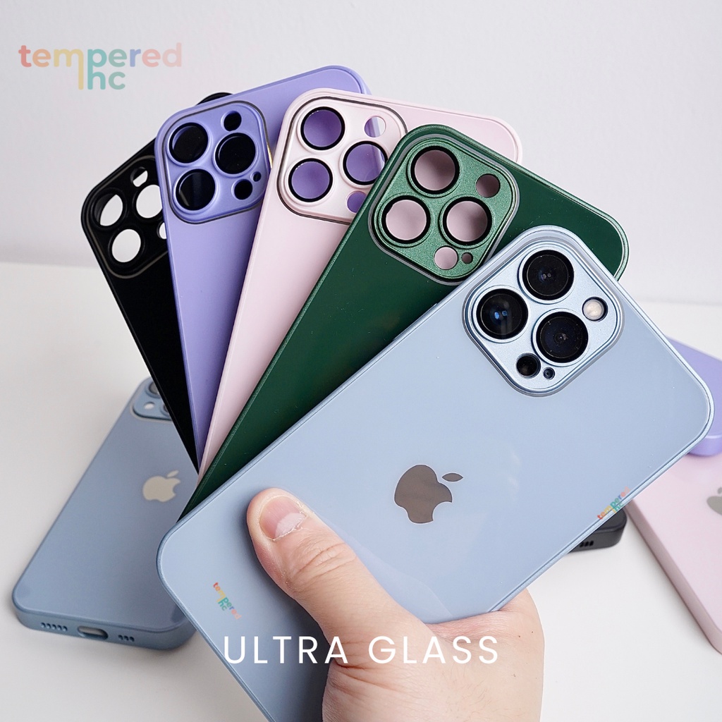 NEW !! ULTRA Glass Case Iphone ( Iphone 11 - 13promax READY !! )