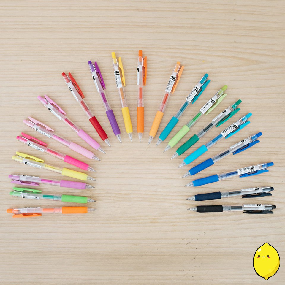 

Zebra Sarasa Push Clip Gel Ink Pen (Varian Warna 1) / Pulpen Gel Warna Warni
