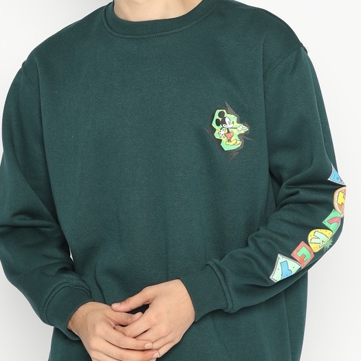 Mickey Tren Sweatshirt  Holyrider Emerald