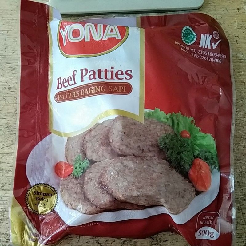 

YONA Beef Patties 500 gr