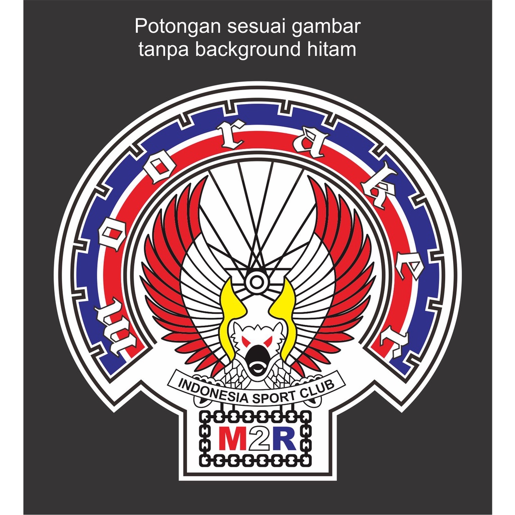 stiker moonraker indonesia sport club M2R