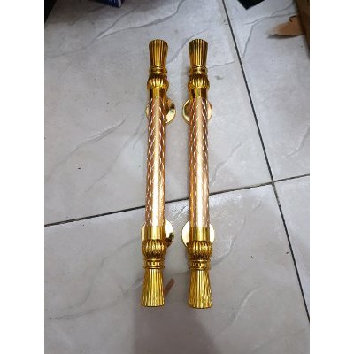Dijual handle   pegangan pintu muller gold fish 35cm Murah