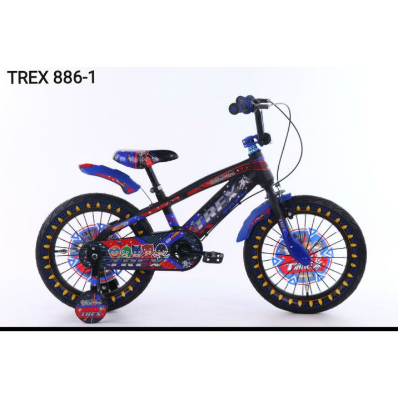 Sepeda BMX 18 inch Trex Onyx ban jumbo 886-1