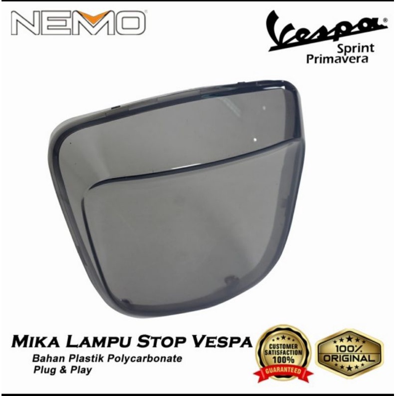 Mika lampu stop vespa matic primavera sprint Mika smoke