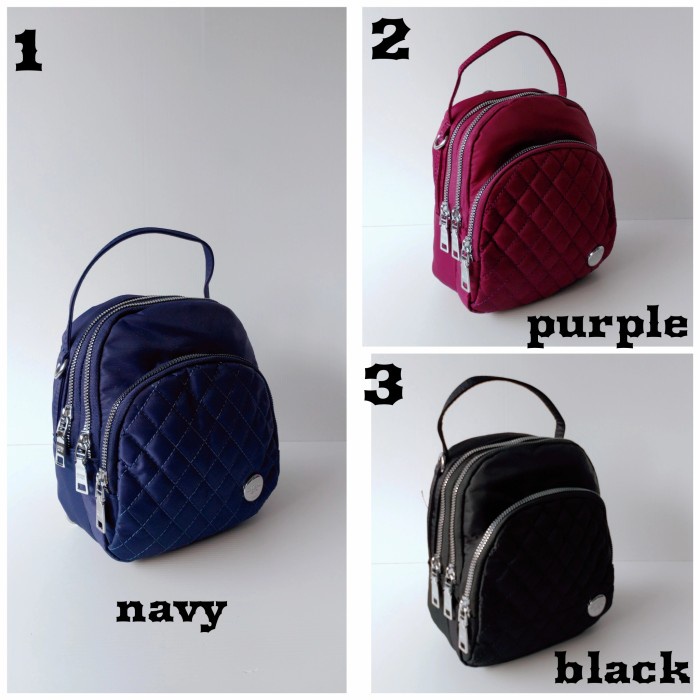 TAS RANSEL WANITA KOREA T KEKINIAN MURAH G2P7 MINI CB0827 chibao bordir 3in1 selempangjinjing