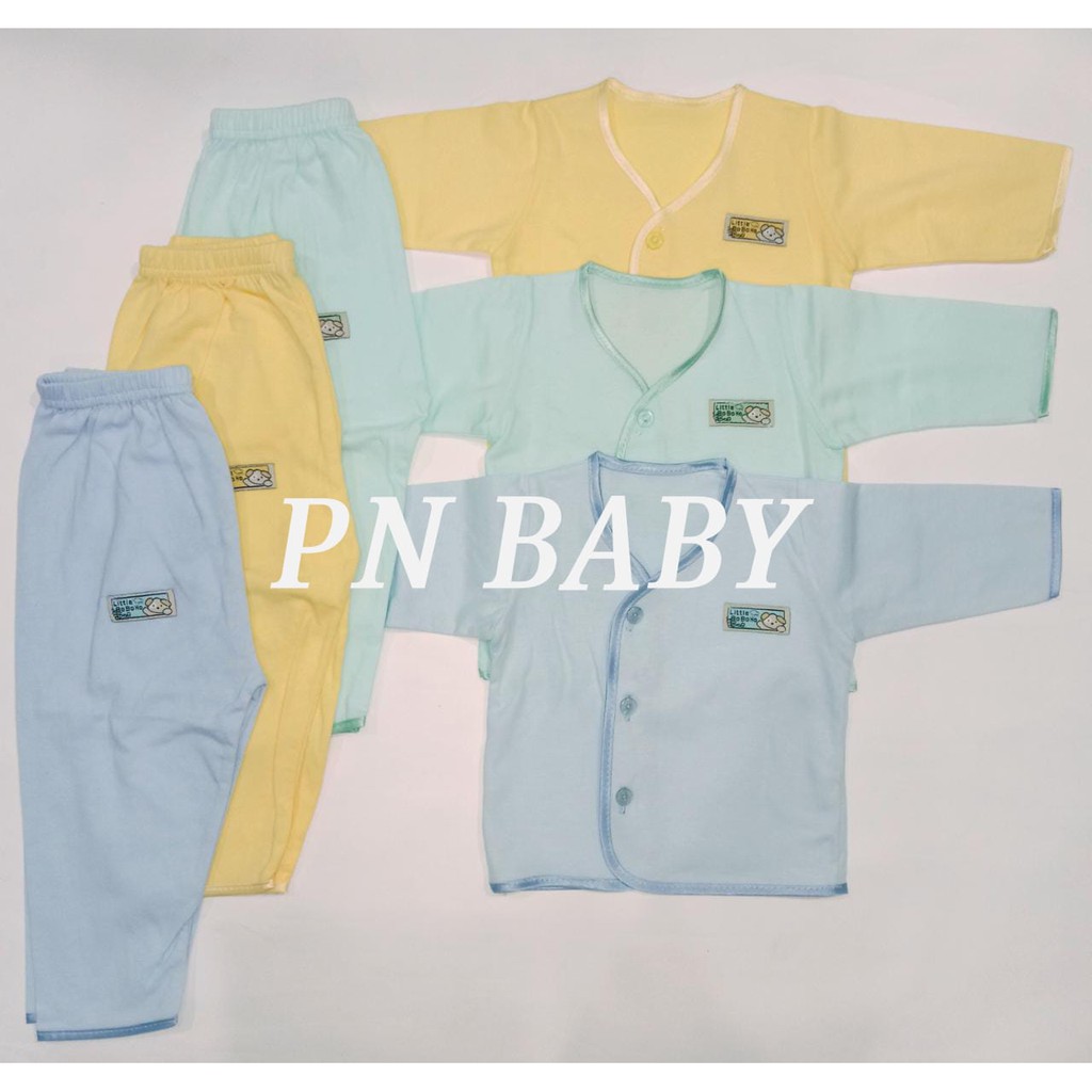 Baju bayi lengan panjang + celana panjang bayi BABY MOCHA - SNI