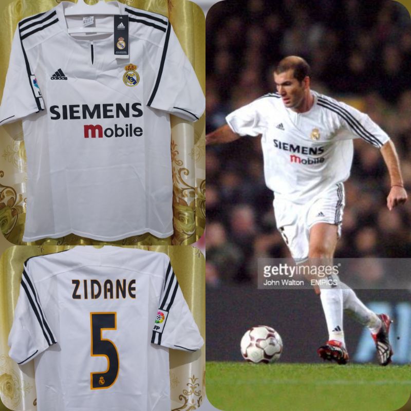 Jersey Retro Real Madrid Home 2003 2004