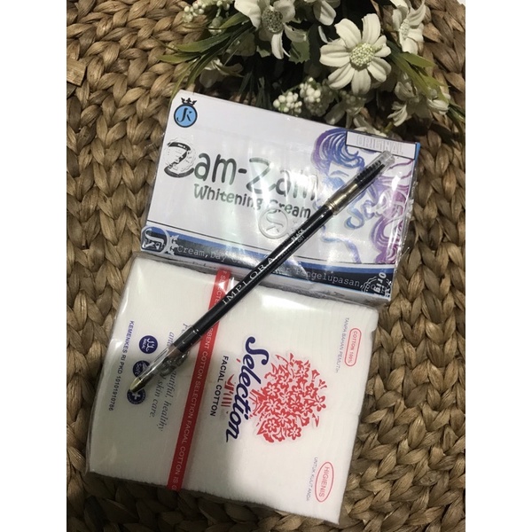 [COD] cream zamzam biru