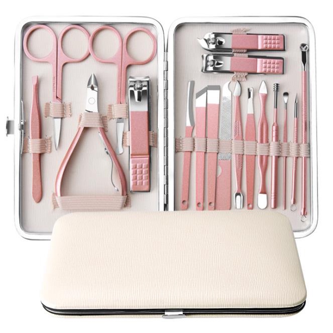 Gunting Kuku Manicure Pedicure 18 PCS - Nail Art Set