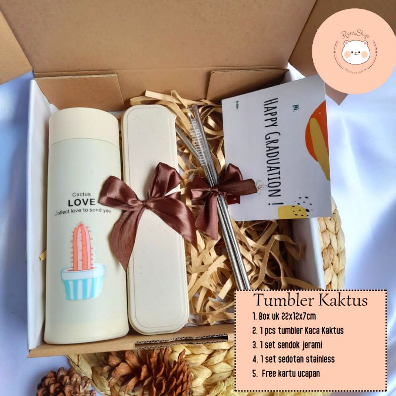 READY - HAMPERS CEWEK ULANG TAHUN KADO WISUDA BOTOL GIFT BOX KADO ULANG TAHUN CEWEK MURAH