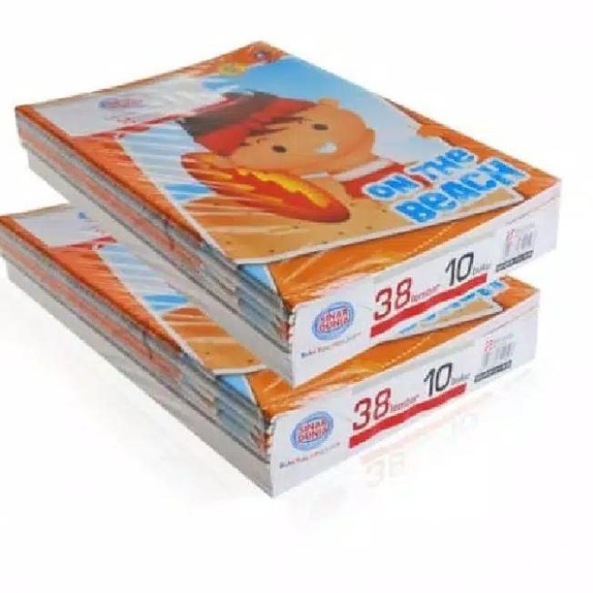 

NEW_PRODUCT 1pcs Buku Tulis Bergaris Sidu Isi 38 Lembar Buku Sekolah ycju456