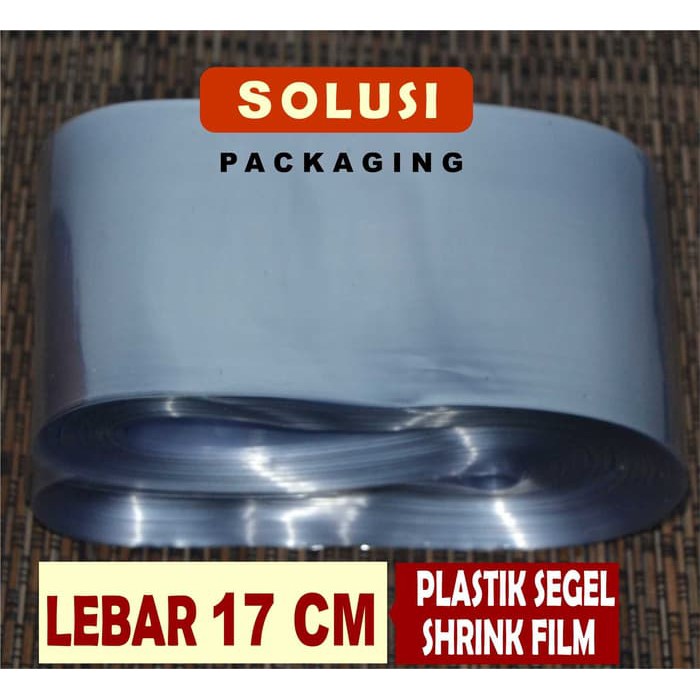 

KEMASAN PLASTIK SHRINK LEBAR 17CM / PLASTIK SEGEL 17 CM