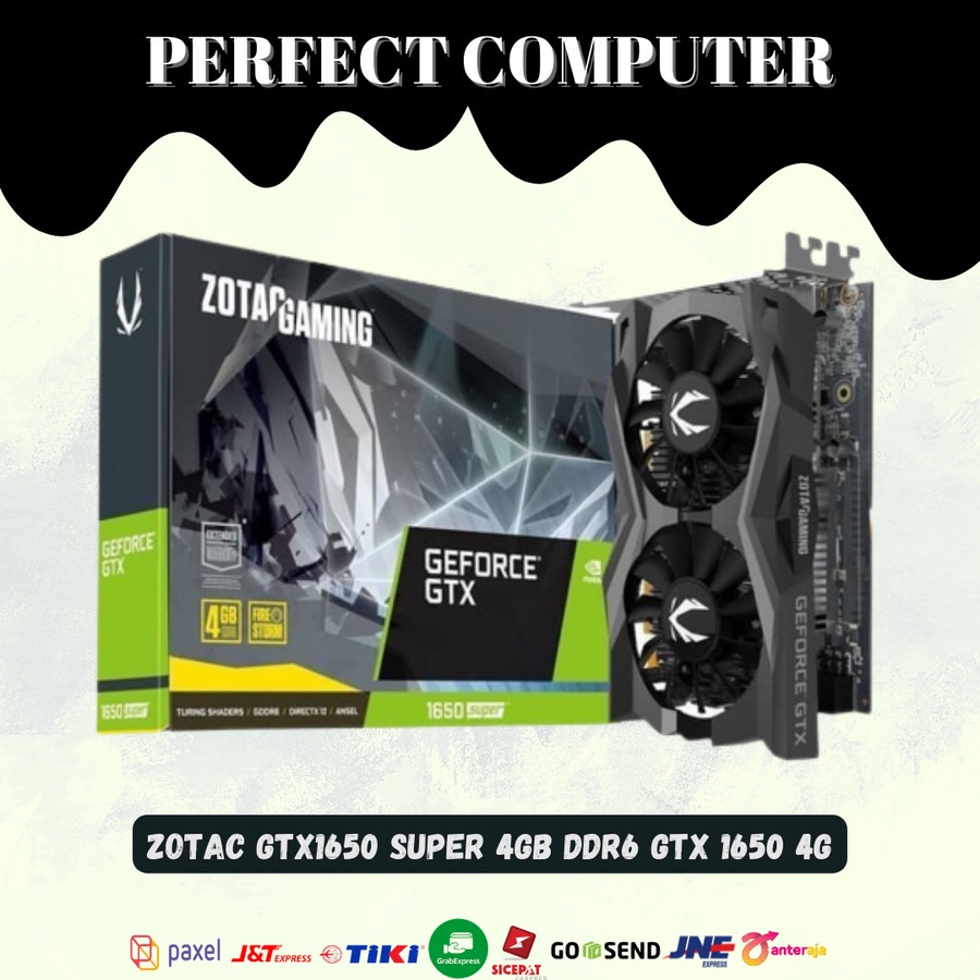 Zotac GTX1650 SUPER 4GB DDR6 GTX 1650 4G