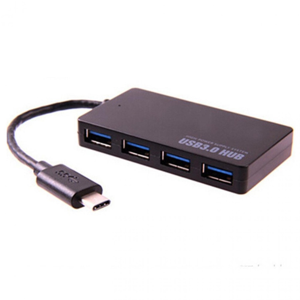 USB Konektor Type C to USB 3.0 Hub Adapter 4 Port Murah