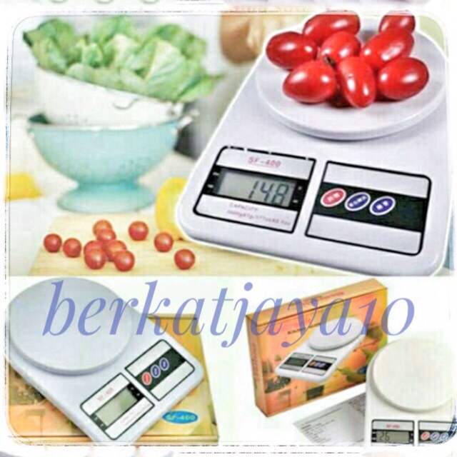 MURAH Timbangan Digital SF400 Kue Dapur Buah SF 400 Kitchen Scale max 10 Kg