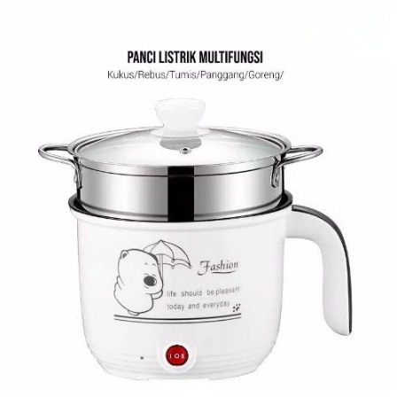 TERBARU-SHENAR SUNDAY HOTPOT - Panci Elektrik Fashion - Cooking Pot Steamer Multifungsi