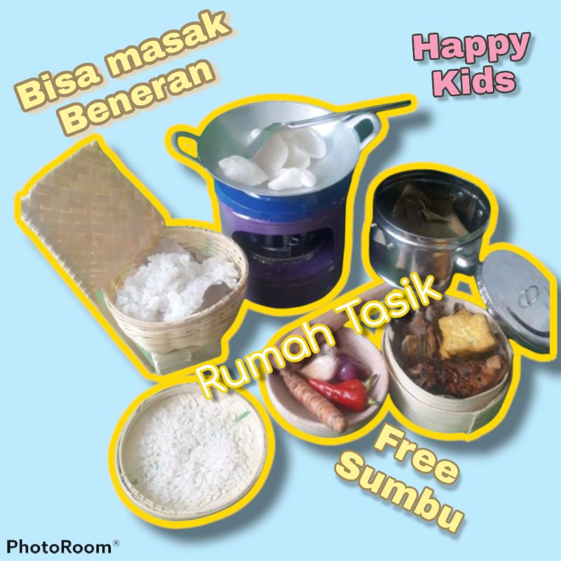 Set Mainan Masak Masakan Anak Paket Dapur Nenek