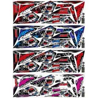 PROMO STRIPING VIXION  OLD LAMA VARIASI YAMAHA  STICKERMOTOR 