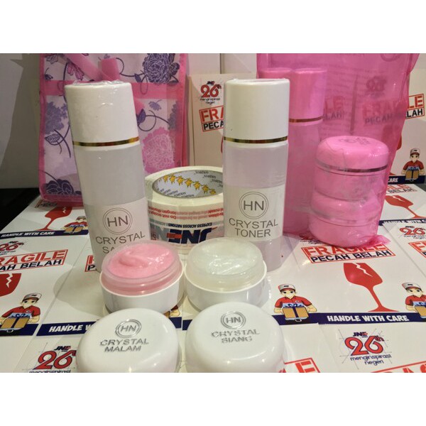 Cream Hn Cristal Besar Embos Buy 10 Get Free 1