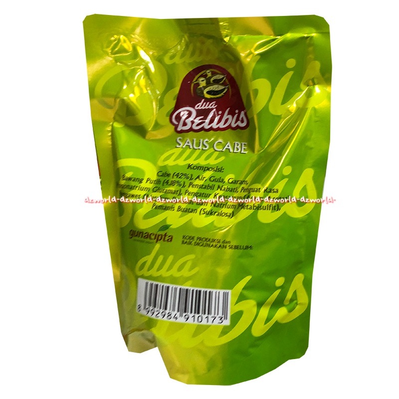 Dua Belibis Saus Cabe Kemasan Pouch Refill 1kg 2belibis Saos Sambal 2 Belibis