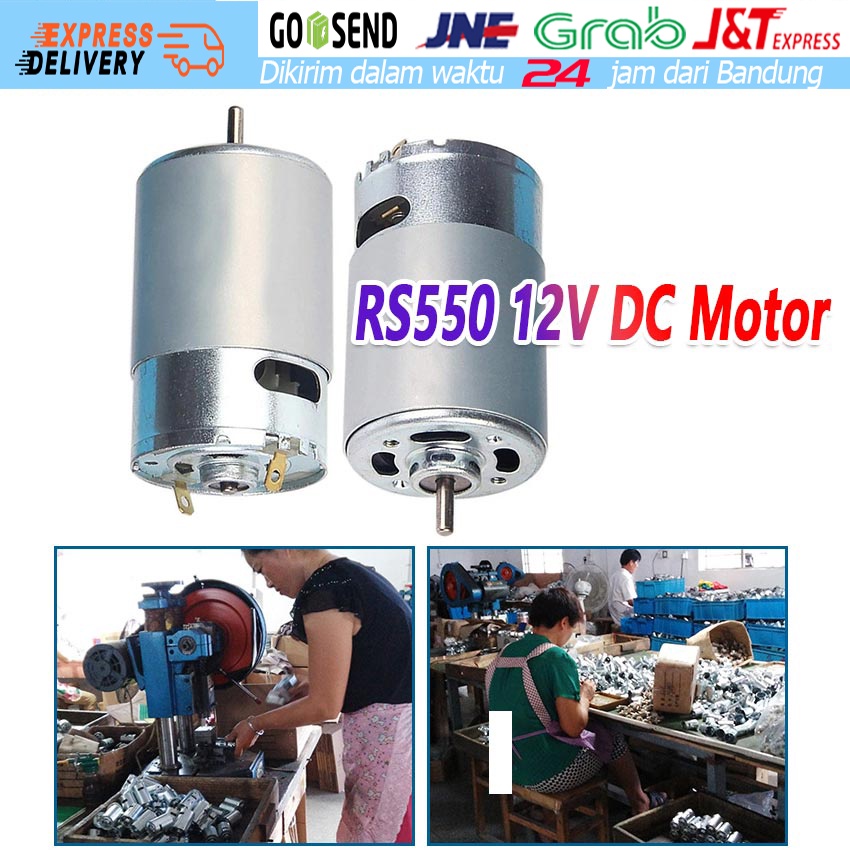 Rs550 12V Motor RPM DC 12V 21000