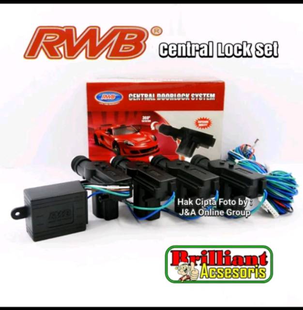 Central Lock Set