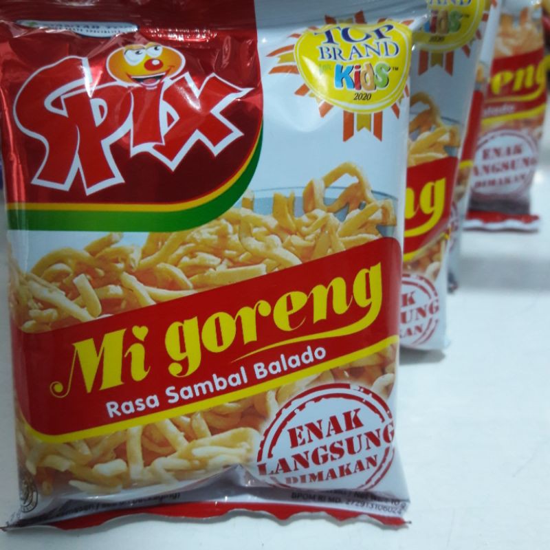 

Spix Mie Goreng Soba Rasa Sambal Balado Renceng (20bks*10gram)