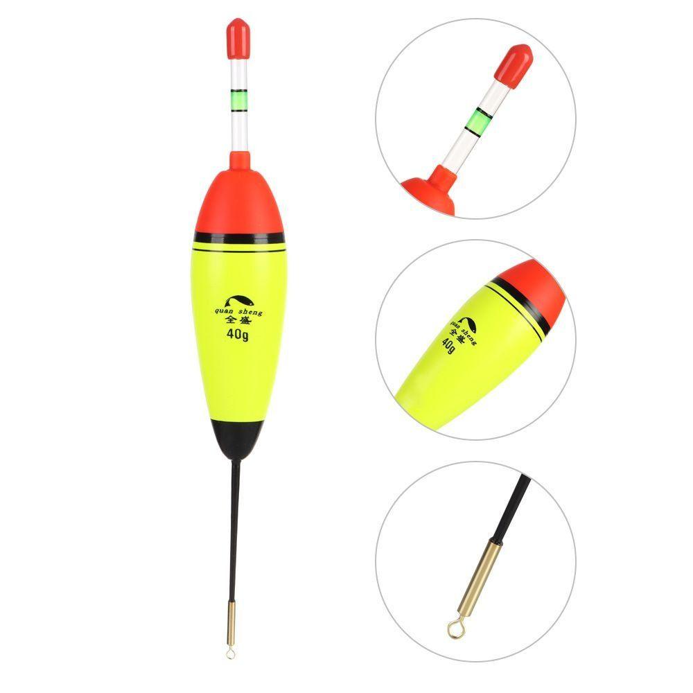 Lanfy Pelampung Pancing Alat Pancing Fishing Tackle Vertical Night Lighting Light Stick 10g 20g 30g Luminous Fishing Float