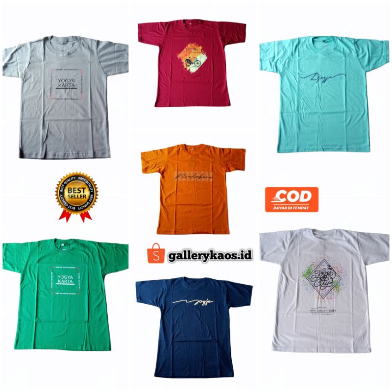 Kaos Jogja Pria Kaos Jogja Lengan Pendek Kaos Jogja Jumbo Kaos Oleh Oleh Kaos Oleh Oleh Jogja Kaos O