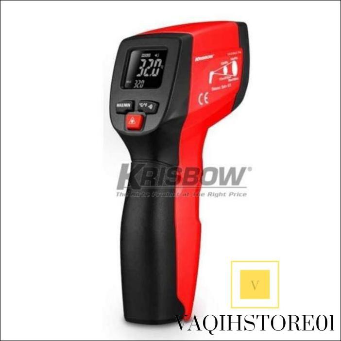 KRISBOW THERMOMETER INFRARED IR -50 to 