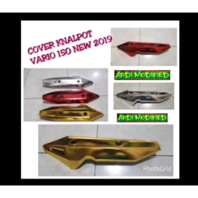 cover knalpot vario 150 - vario 125 2019 2020 2021