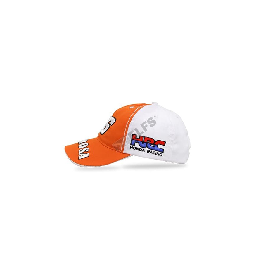 Topi Baseball Moto Gp Pedrosa 26 Oranye