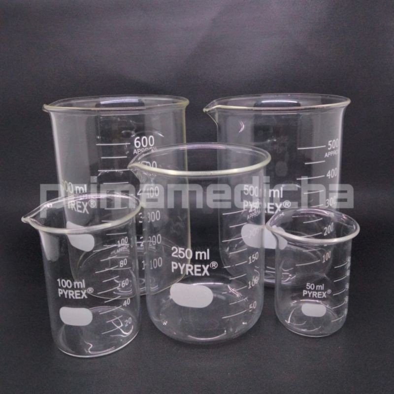 Jual Gelas Kimia Pyrex Beaker Glass Indonesiashopee Indonesia 8571