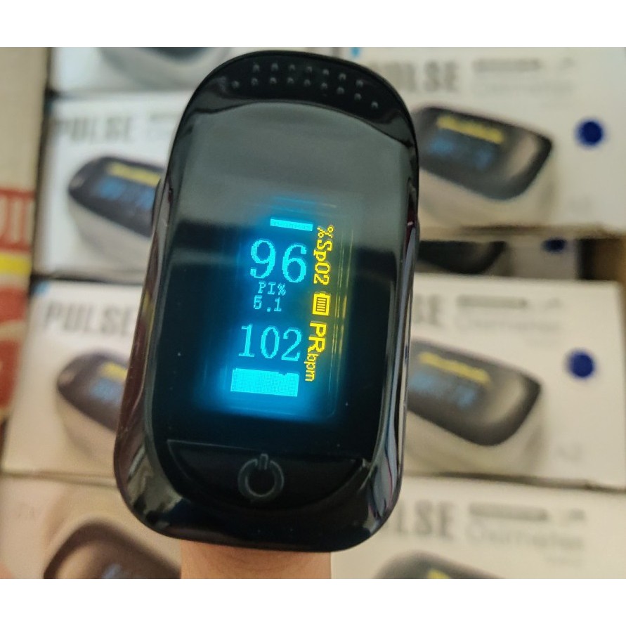 Alat Pengukur Detak Jantung Kadar Oksigen Oximeter